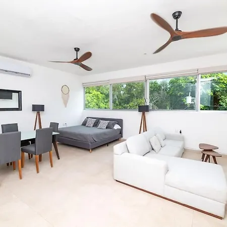 Relaxing Loft With Private Pool And Amazing Views In The Heart Of Tulum Apartment