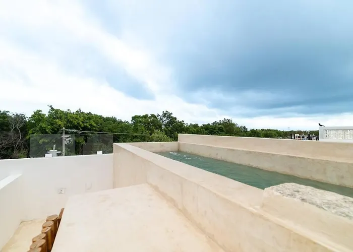 Apartment Relaxing Loft With Private Pool And Amazing Views In The Heart Of Tulum